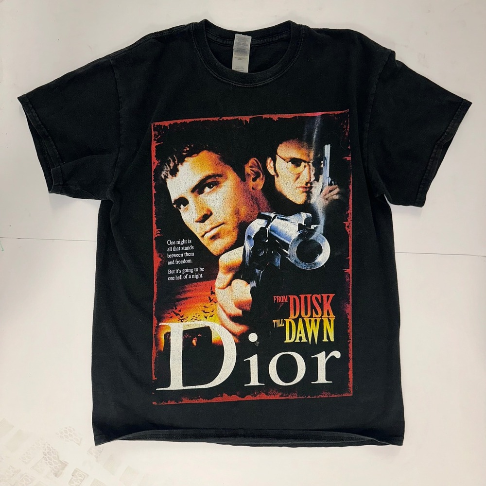 Gildan From Dusk Till Dawn‎ Movie Tribute Graphic Print T-Shirt Black Medium